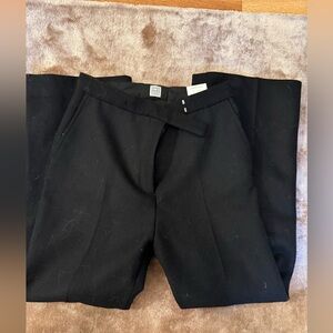 Toteme Black Wide-Leg Dress Pants